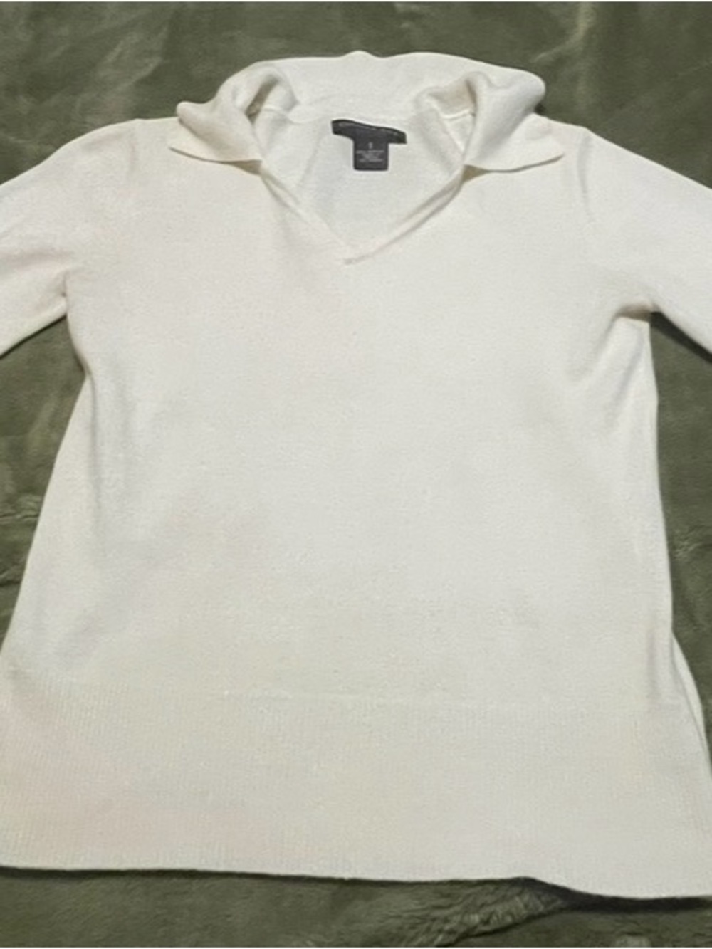 Copper Key Women's White Acrylic Sweater